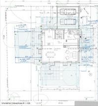 Floor plan ground floor single family home