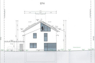 Ansicht Westseite EFH