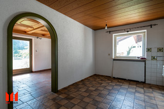 Cocina con luz natural en la planta baja