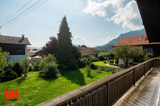 Blick Südbalkon