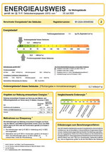 Energy certificate Karlsfeld Winterstraße 14