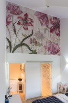 Chambre à coucher principale avec accès à la salle de bain principale