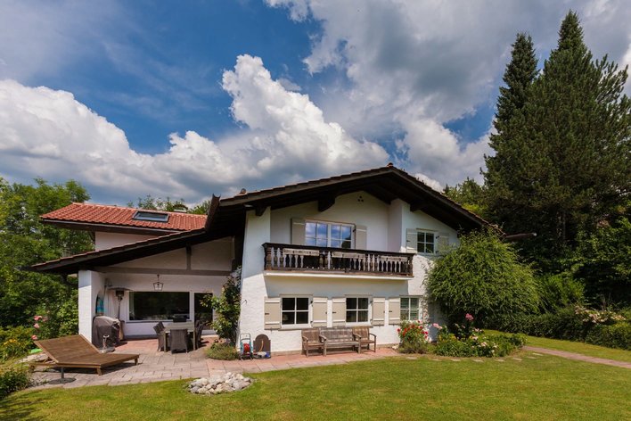 Casa independiente con vista al lago en una ubicación privilegiada en Tegernsee