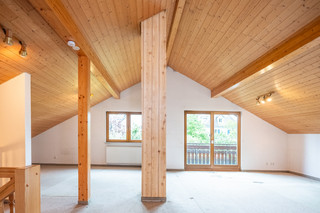 open studio in the attic