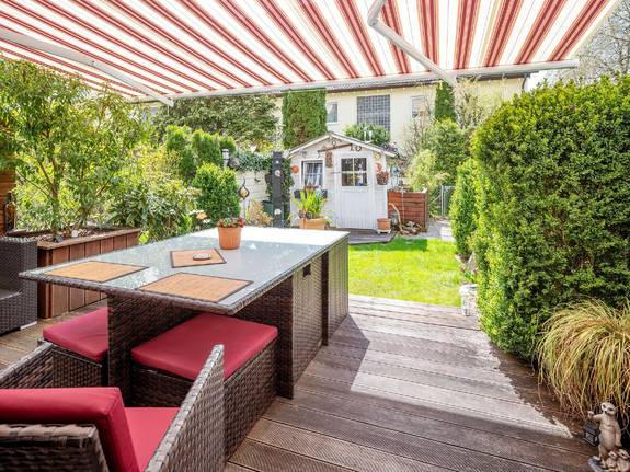 Appartement de 4 pièces avec jardin !