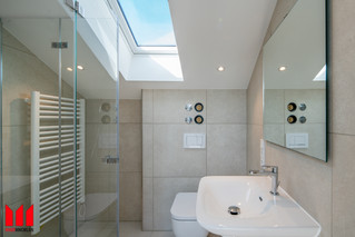salle de bain dans le grenier