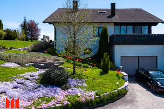 Westseite, Zufahrt Garage