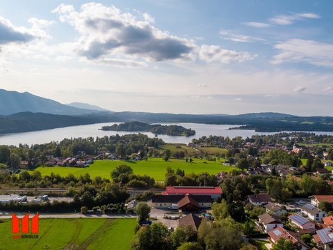 New building - last house! Sunny DHH with southern exposure and a dream view on the Staffelsee!