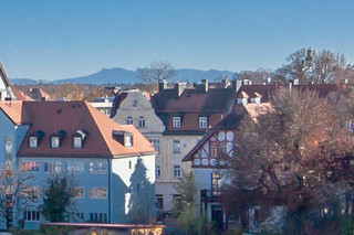 Vista a la montaña