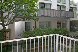 ruhiger Innenhof