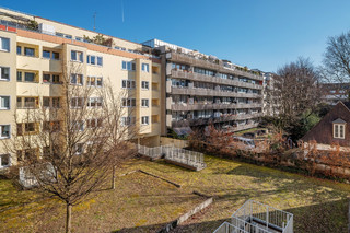 View from the loggia, courtyard