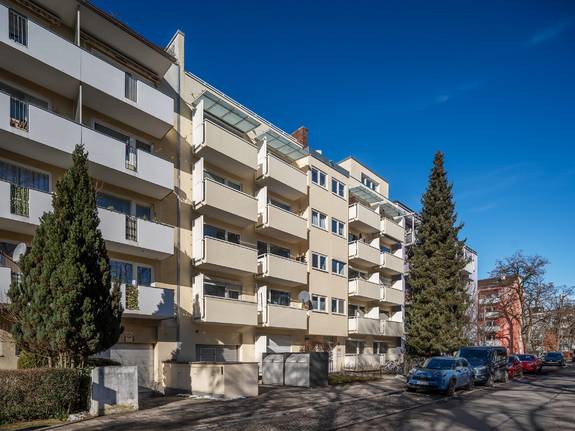 Appartement de 3 pièces avec 2 balcons