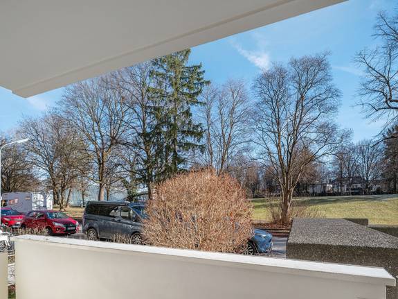 Hermosa vista al parque