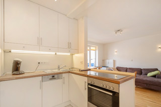 Kitchen with appliances